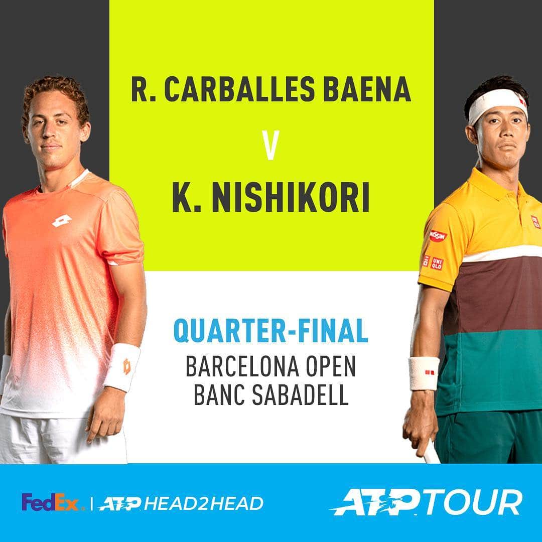 ATP World Tourさんのインスタグラム写真 - (ATP World TourInstagram)「QF Time in Barcelona 👊 Who are you backing in these @fedex ATP Head2Head contests? . . . #ATPTour #Tennis #Barcelona #bcnopenbs @bcnopenbs」4月26日 17時42分 - atptour
