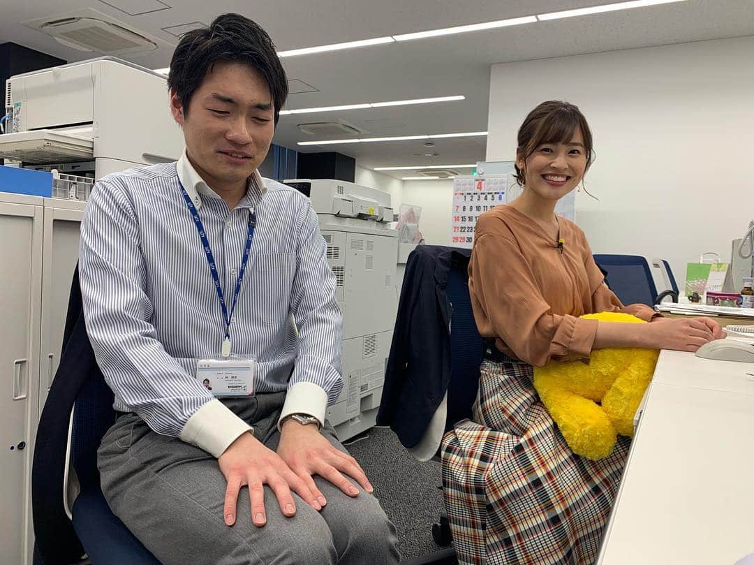静岡朝日テレビ５chさんのインスタグラム写真 - (静岡朝日テレビ５chInstagram)「林くんがこんな顔をしていますが、佐野ちゃんはいじめてません。笑 実は同い年という2人。 【片山】 #静岡朝日テレビ #あさひテレビ #とびっきりしずおか #佐野伶莉 #林輝彦 #アナウンサー #同い年」4月26日 18時10分 - satv_5ch