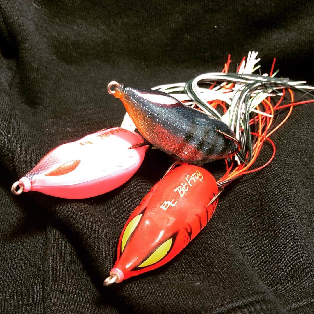 のインスタグラム：「今までのフロッグと内部構造が違ったりして、とても気になってました。シマノのバンタムフロッグ♫ 早く使ってみたい…。」