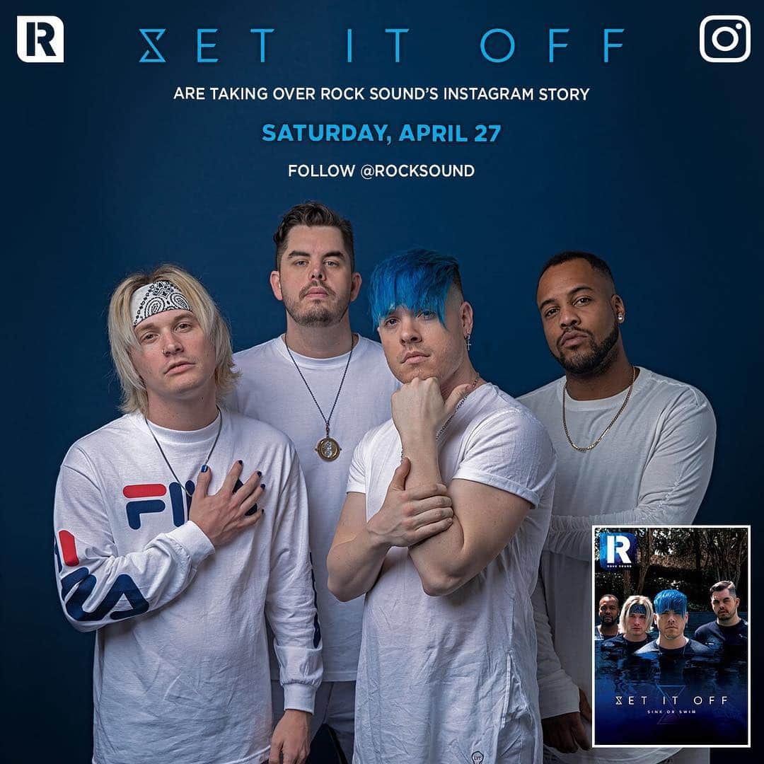 Rock Soundさんのインスタグラム写真 - (Rock SoundInstagram)「Tomorrow! All day! Set It Off are taking over our Instagram from their final date of their European tour ⌛️」4月27日 6時00分 - rocksound