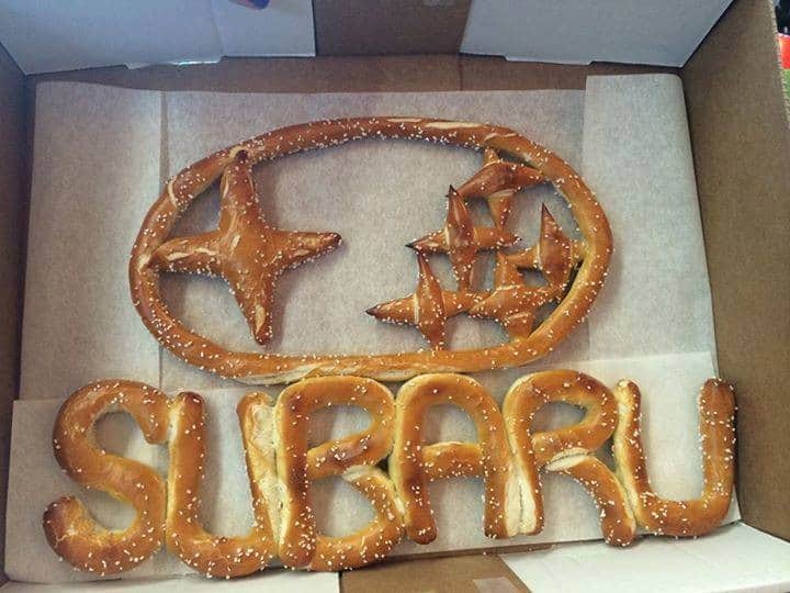 Subaru of Americaさんのインスタグラム写真 - (Subaru of AmericaInstagram)「Did somebody say pretzel? #NationalPretzelDay」4月26日 22時45分 - subaru_usa