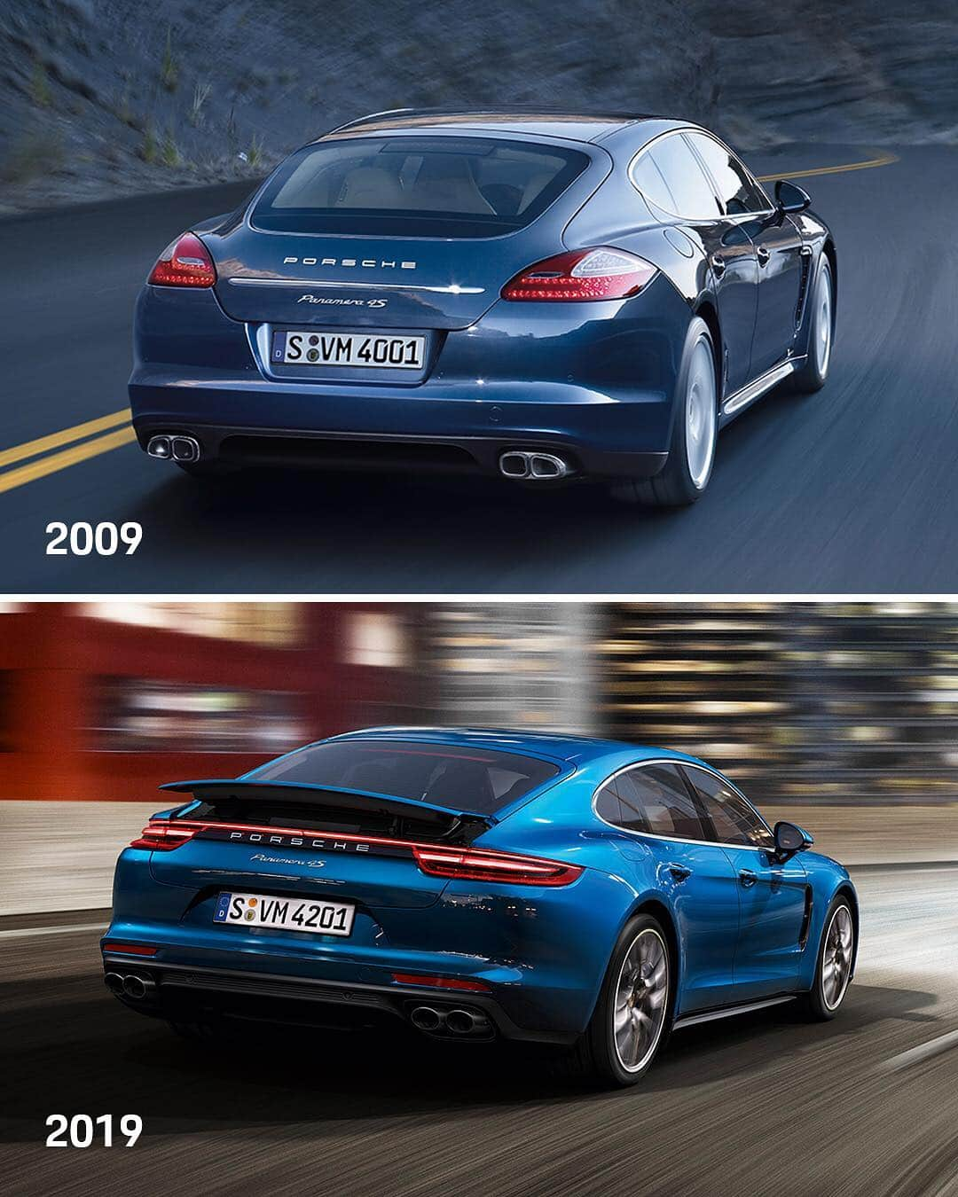 Porscheさんのインスタグラム写真 - (PorscheInstagram)「2019 marks 10 years of the Porsche Panamera, a pioneer that combined sports car performance with touring saloon luxury. #Porsche #Panamera #PorschePanamera  __ Combined fuel consumption in accordance with EU 6: Panamera 4S: 8,3 l/100 km; CO2 emissions: 191-190 g/km」4月26日 23時23分 - porsche