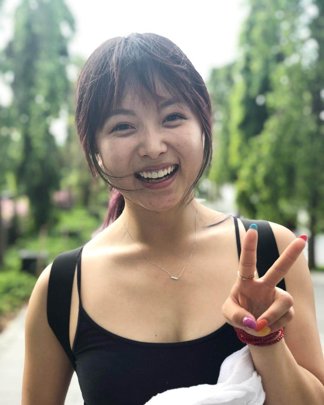 ミン・ユラのインスタグラム：「Peace out Singapore. Huge thanks to my USANA fam for this amazing trip! I miss you guys already!!! ❤️ 너무 반가웠어요!!! 🙏」