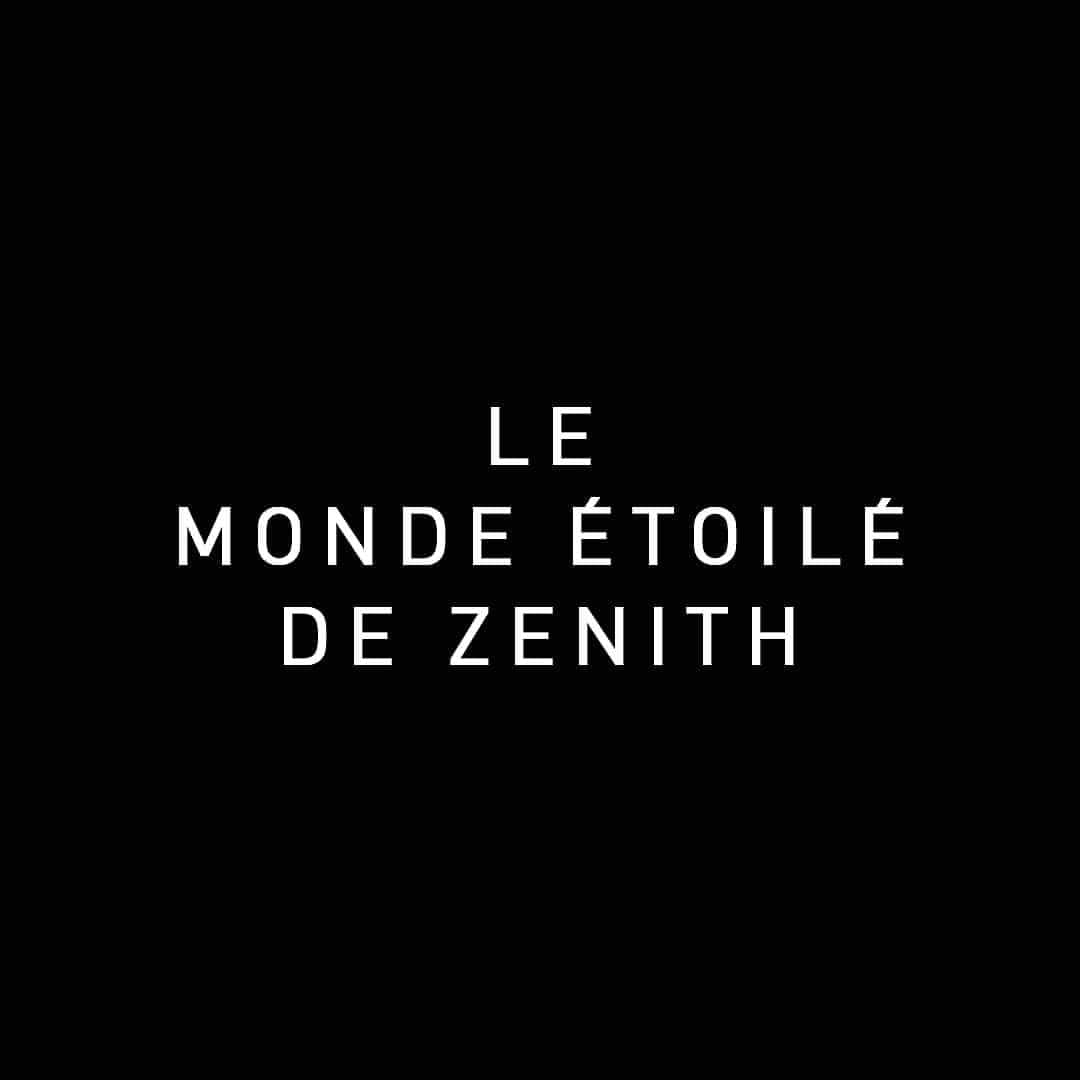 ゼニスさんのインスタグラム写真 - (ゼニスInstagram)「#LeMondeEtoiledeZenith」4月27日 0時00分 - zenithwatches