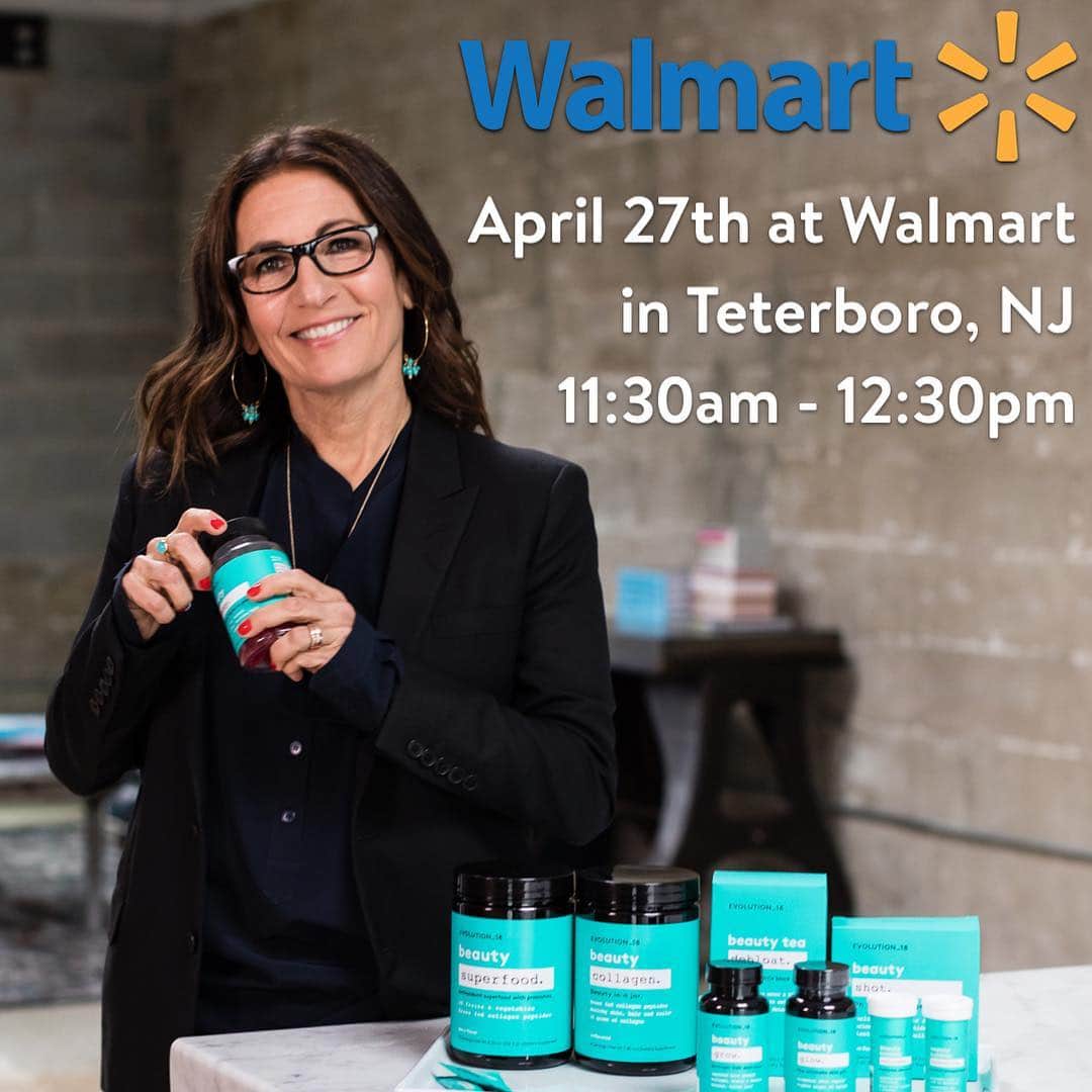 ボビー・ブラウンのインスタグラム：「For all my New Jersey friends, I’ll be at the Teterboro Walmart this weekend meeting fans and signing books for Wellness Day just like my friend @dr_oz  Hope to see you there. Xx #evolution18 #walmart」