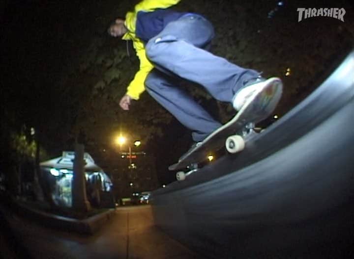 スラッシャーのインスタグラム：「🌊 @atlantic_drift Episode 9 is LIVE from Athens 🇬🇷 👉🏽 ThrasherMagazine.com 🎬 @jacobelliottharris」
