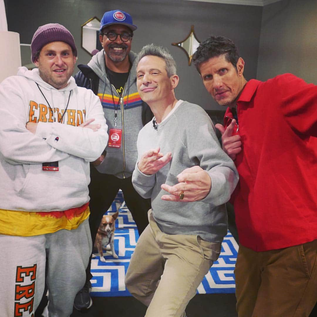 ナディア・ダジャニさんのインスタグラム写真 - (ナディア・ダジャニInstagram)「Spent some QT with these cuties a few weeks back #FindSpikesDog #fbf #beastieboys #TimMeadows」4月27日 1時45分 - caughtoffbase