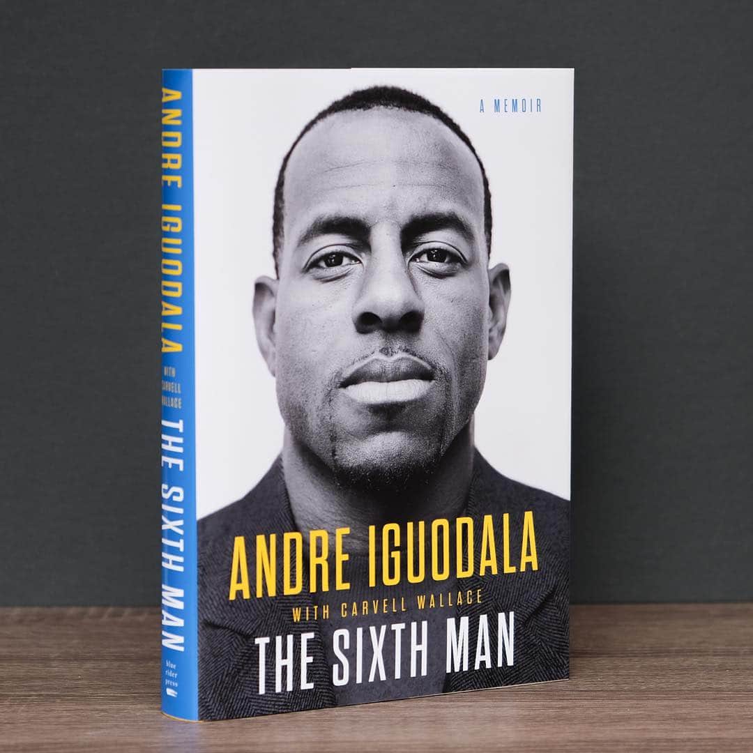 アンドレ・イグダーラのインスタグラム：「“The Sixth Man” is a deeply personal look at my life growing up in Springfield, Ill. and my gradual realization of how best to harness intellect, ambition and drive. Available now everywhere books are sold.」
