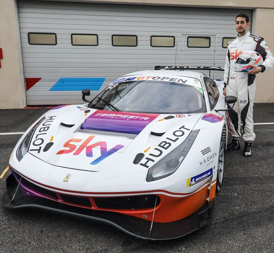 ウブロさんのインスタグラム写真 - (ウブロInstagram)「Hublot welcomes #Ferrari driver Christopher Froggatt @93_cf into the Hublot Family and announces its partnership with @Tempestaracing as Official Timekeeper. Good Luck for this week-end at the International #GTOpen 2019! #HublotFerrari」4月27日 15時23分 - hublot