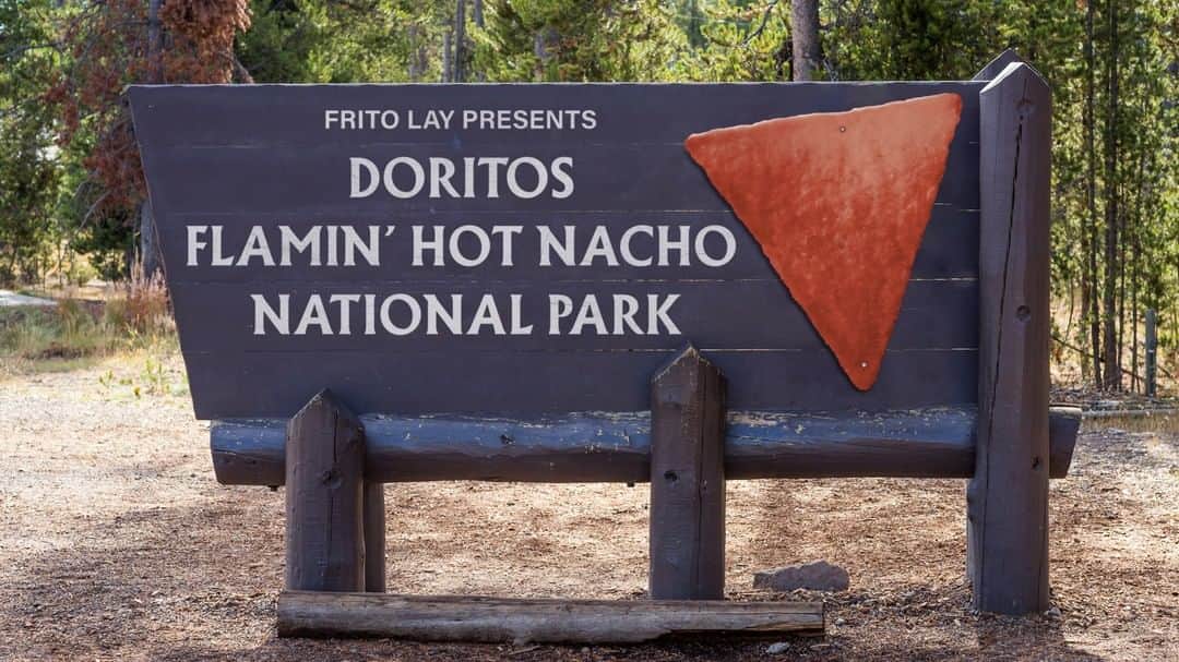 ジ・オニオンさんのインスタグラム写真 - (ジ・オニオンInstagram)「David Bernhardt Denies Business Interests Influenced Yellowstone’s Name Change To Frito Lay Presents Doritos Flamin’ Hot Nacho National Park」4月27日 8時15分 - theonion