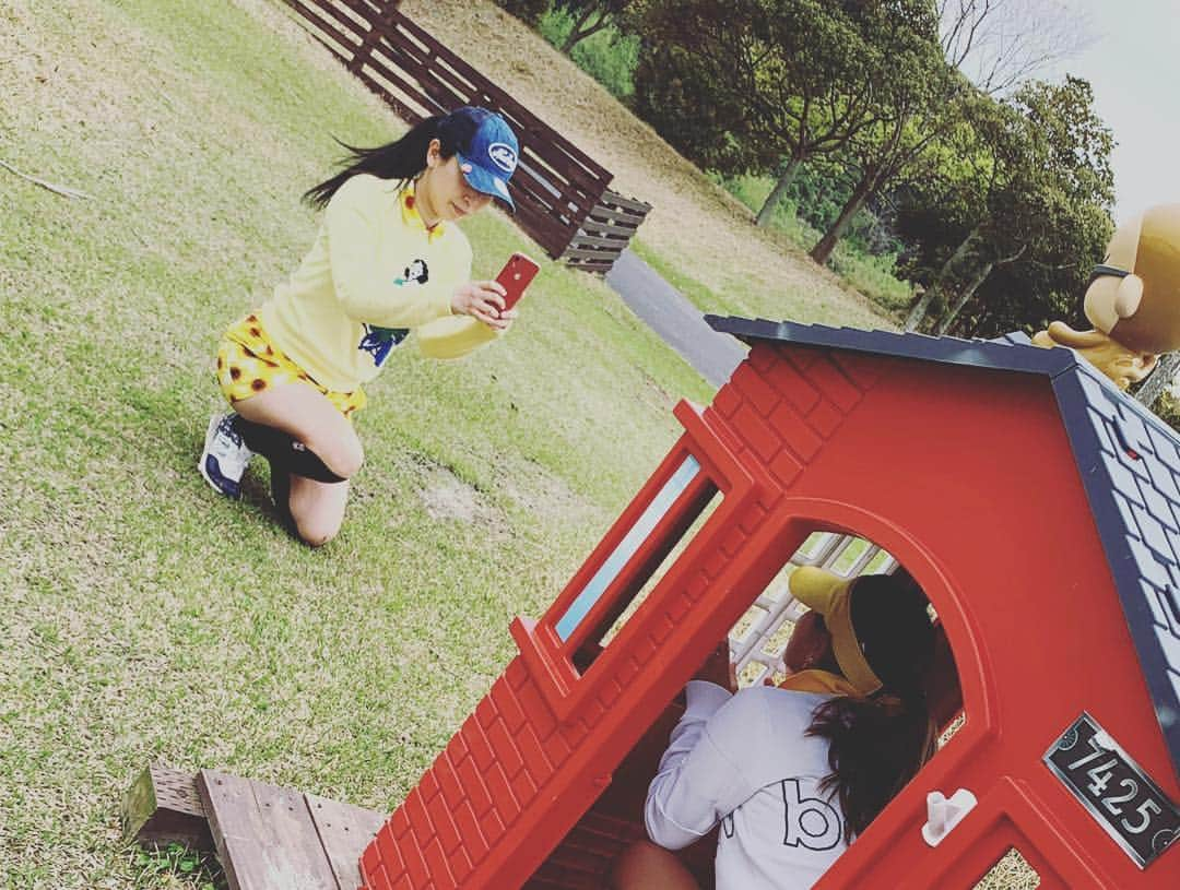 安藤あいかさんのインスタグラム写真 - (安藤あいかInstagram)「黄色面白かった！可愛かった！！ #組長杯 #ゴルフ女子 #golf」4月27日 9時52分 - aikaando