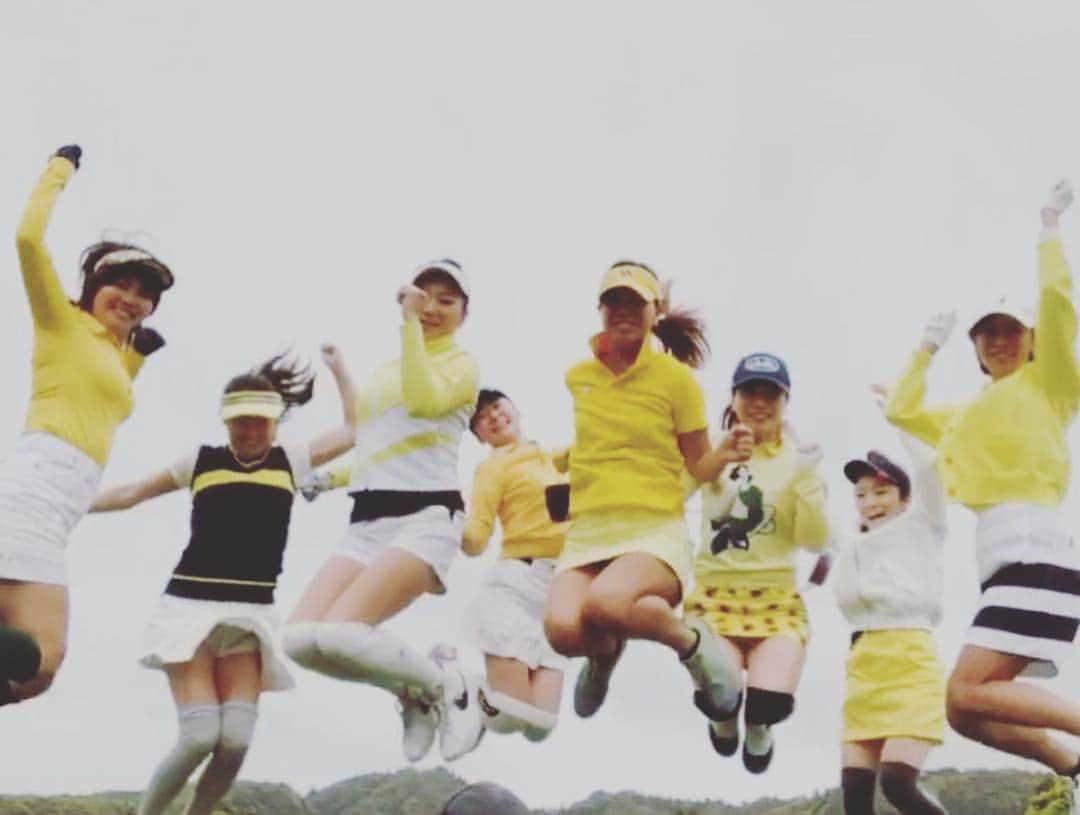 安藤あいかさんのインスタグラム写真 - (安藤あいかInstagram)「黄色面白かった！可愛かった！！ #組長杯 #ゴルフ女子 #golf」4月27日 9時52分 - aikaando