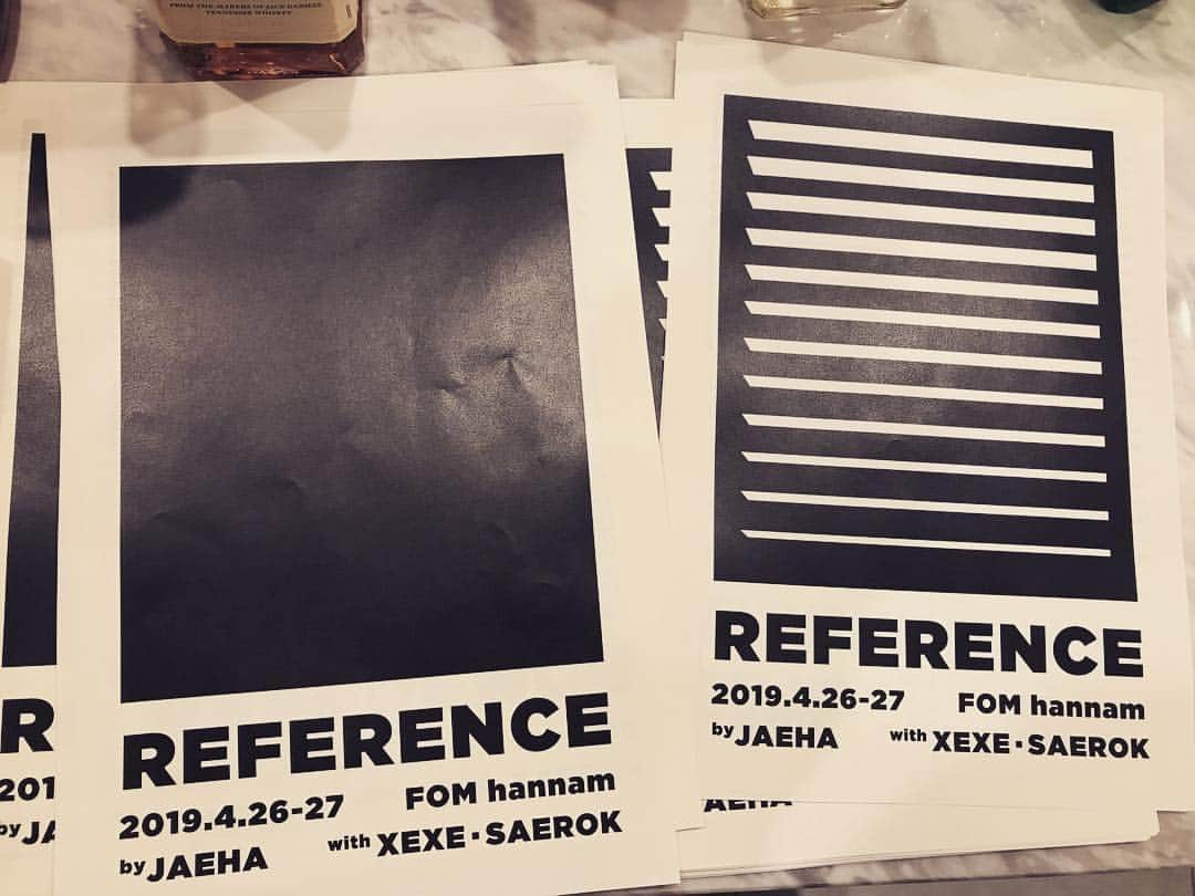 コン・テユさんのインスタグラム写真 - (コン・テユInstagram)「REFERENCE  사촌아니지만 사촌같이 지내는 친척동생 재하의 첫전시회 ㅎㅎ  韓国の親戚チェハの初展示会  #한남동 #FOM #ハンナムドン #展示会 #전시회」4月27日 10時21分 - teyu_