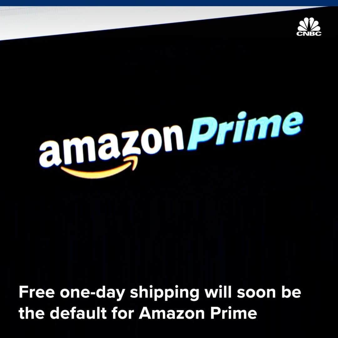 CNBCさんのインスタグラム写真 - (CNBCInstagram)「Amazon is making one-day shipping the standard for Prime members. ⁣ ⁣ In order to make the change, Amazon is expected to spend $800 million this quarter improving warehouses and delivery infrastructures, CFO Brian Olsavsky said. The investment will cut into Amazon’s profit margins.⁣ ⁣ Details, at the link in our bio. ⁣ *⁣ *⁣ *⁣ *⁣ *⁣ *⁣ *⁣ *⁣ ⁣ #jeffbezos #amazon #amazonprime #prime #delivery #package #business #news #businessnews #CNBC⁣」4月27日 11時00分 - cnbc