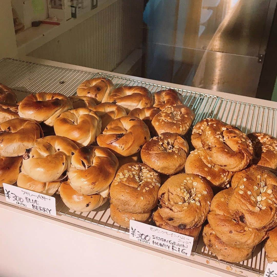 倉松すみれさんのインスタグラム写真 - (倉松すみれInstagram)「GWの幕開けはBagelと共に🥯♡ . #マルイチベーグル」4月27日 11時01分 - sumire_0415