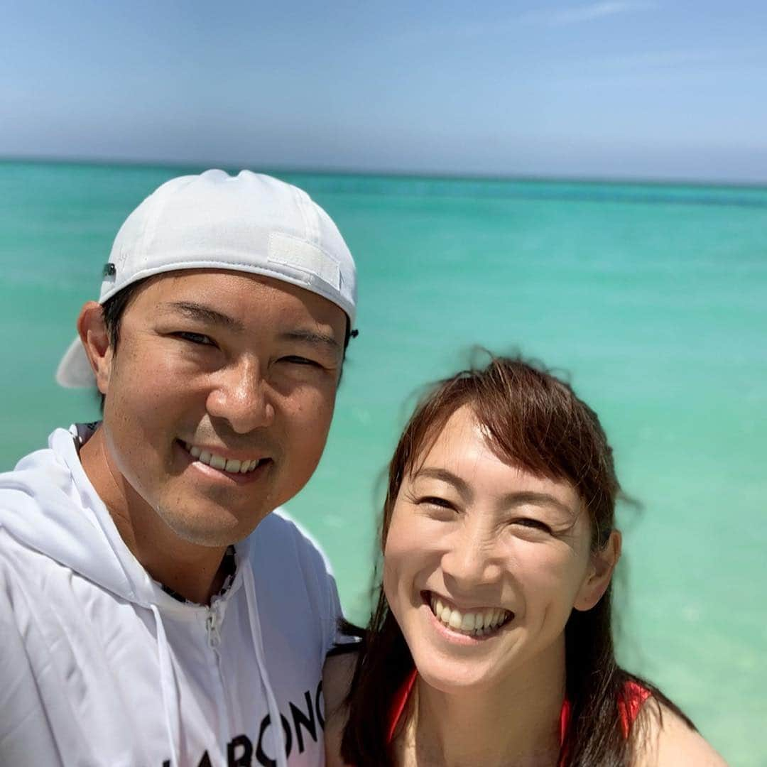 杉山愛さんのインスタグラム写真 - (杉山愛Instagram)「この4日間🏝最高のエネルギーチャージ💕 🏝海🏖とプール👙で遊び倒しました😊 今日からはまた日常に戻りま〜す😳 Time to work now🤗」4月27日 11時15分 - aisugiyamaofficial