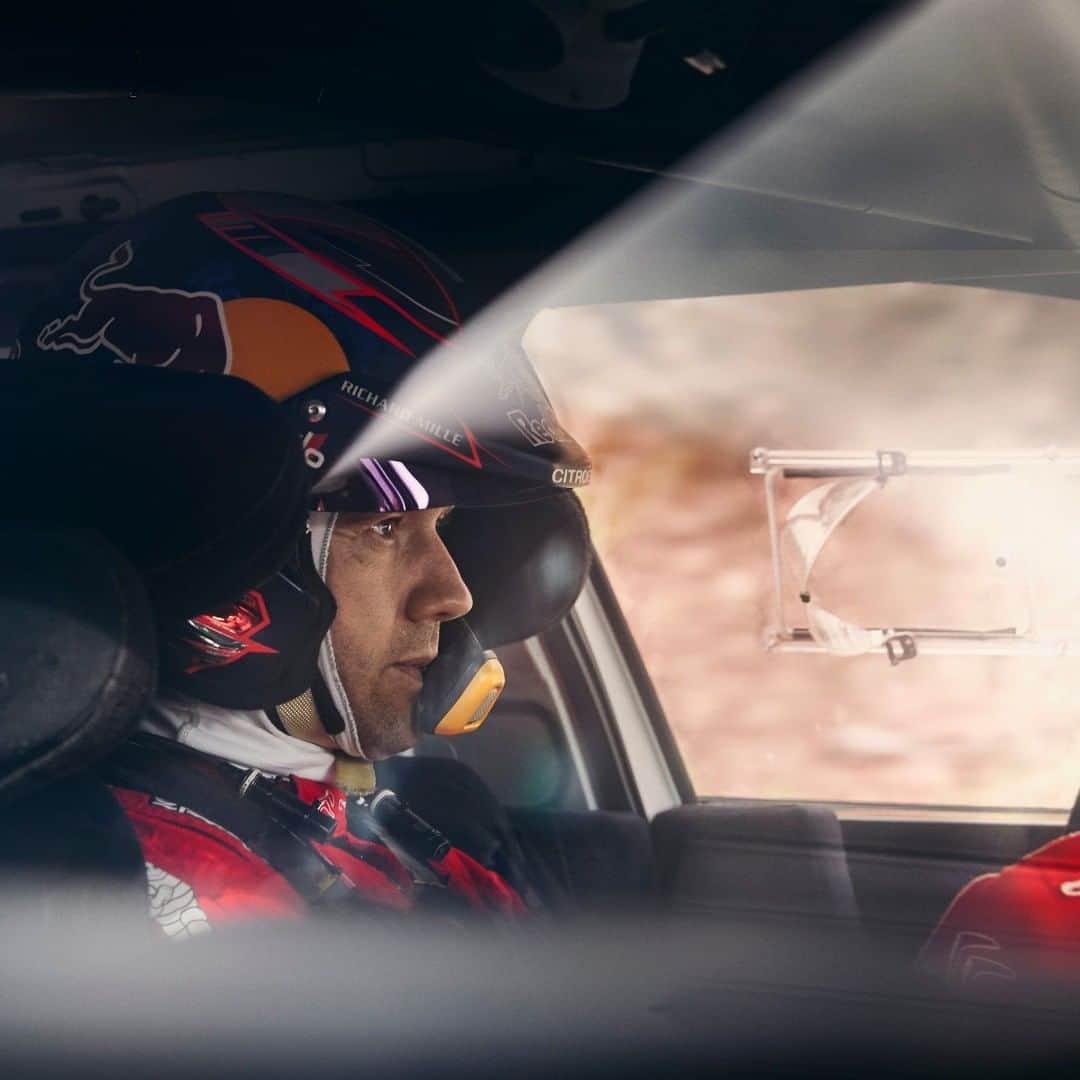 のインスタグラム：「ラリーは、ぼくの人生だ。 #100YearsOfFan #C3WRC #InspiredBySeb」