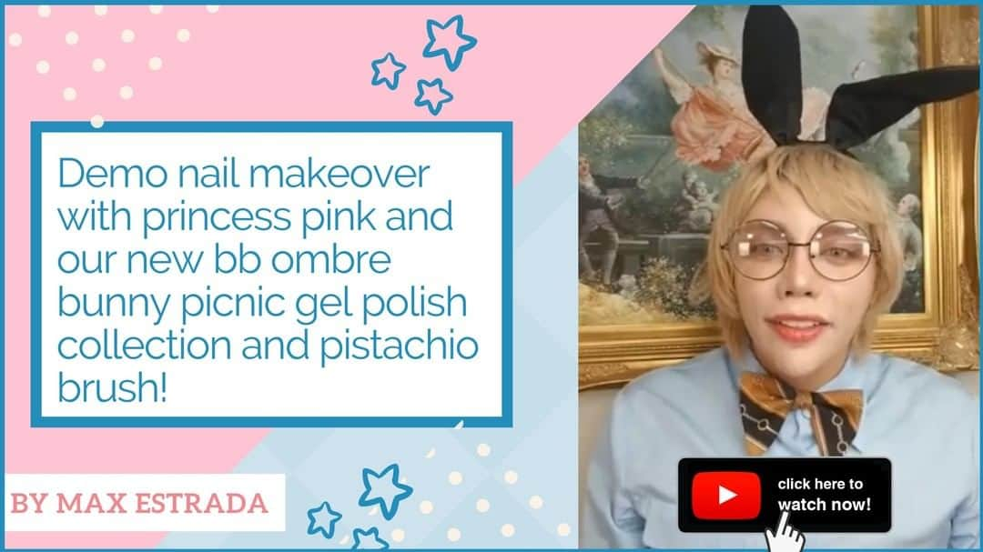 Max Estradaさんのインスタグラム写真 - (Max EstradaInstagram)「Demo nail makeover with princess pink and our new bb ombre bunny picnic gel polish! by Max Estrada  Follow the link: https://youtu.be/nuwnGF_tCCA #Nailproducts #nailsupplies #acrylicnails#nailpolish#nailswag#nailaddict#nailfashion#nailartheaven#nails2inspire#nailsofinstagram#instanails#naillife#nailporn#gelnails」4月27日 14時00分 - kingofnail