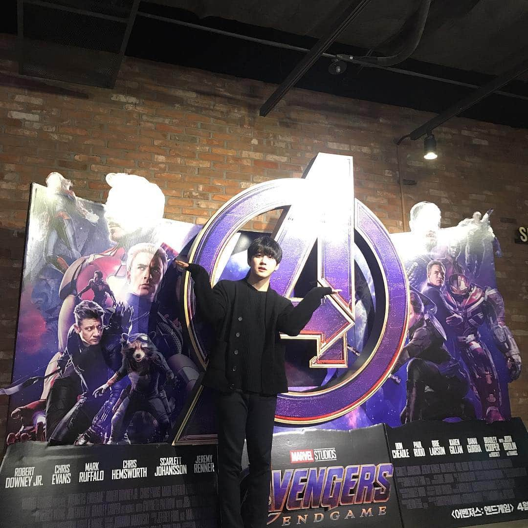 テゴンさんのインスタグラム写真 - (テゴンInstagram)「내인생최고의영화👍🏻 #avengersendgame #ironman」4月27日 14時01分 - daegeon_ii