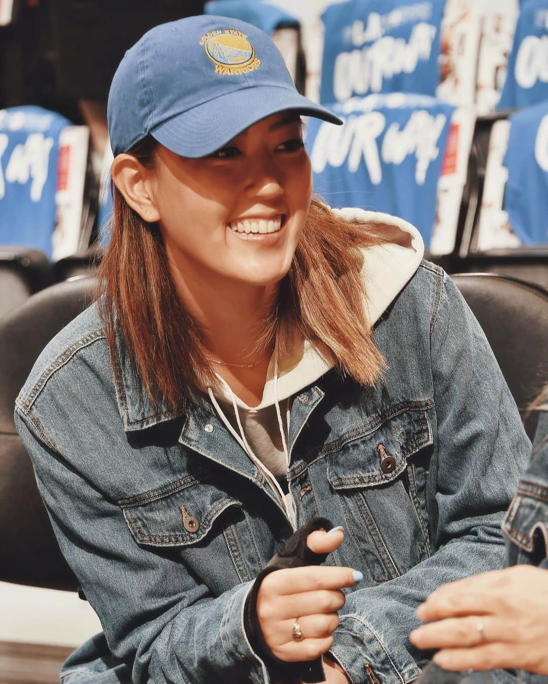 ミシェル・ウィーさんのインスタグラム写真 - (ミシェル・ウィーInstagram)「DUBS 🙌🏽 @warriors」4月27日 14時12分 - michellewiewest