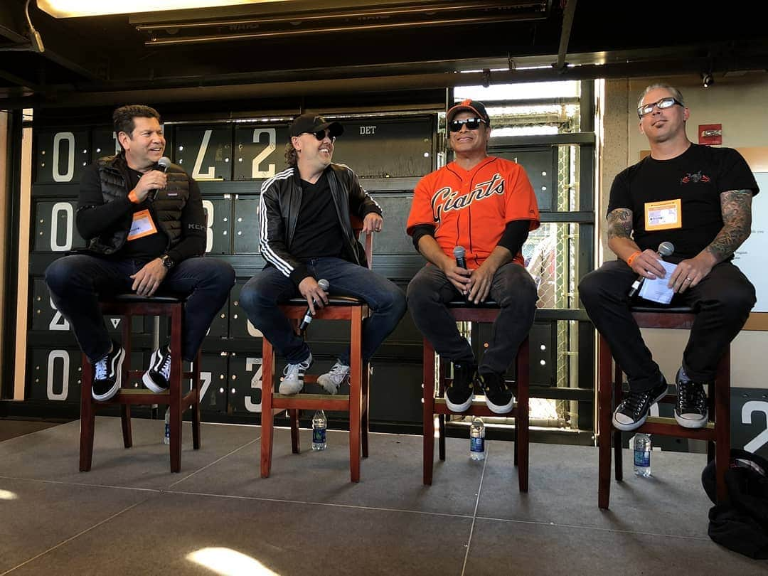 メタリカさんのインスタグラム写真 - (メタリカInstagram)「Photos from #MetallicaNight @sfgiants !」4月27日 14時07分 - metallica