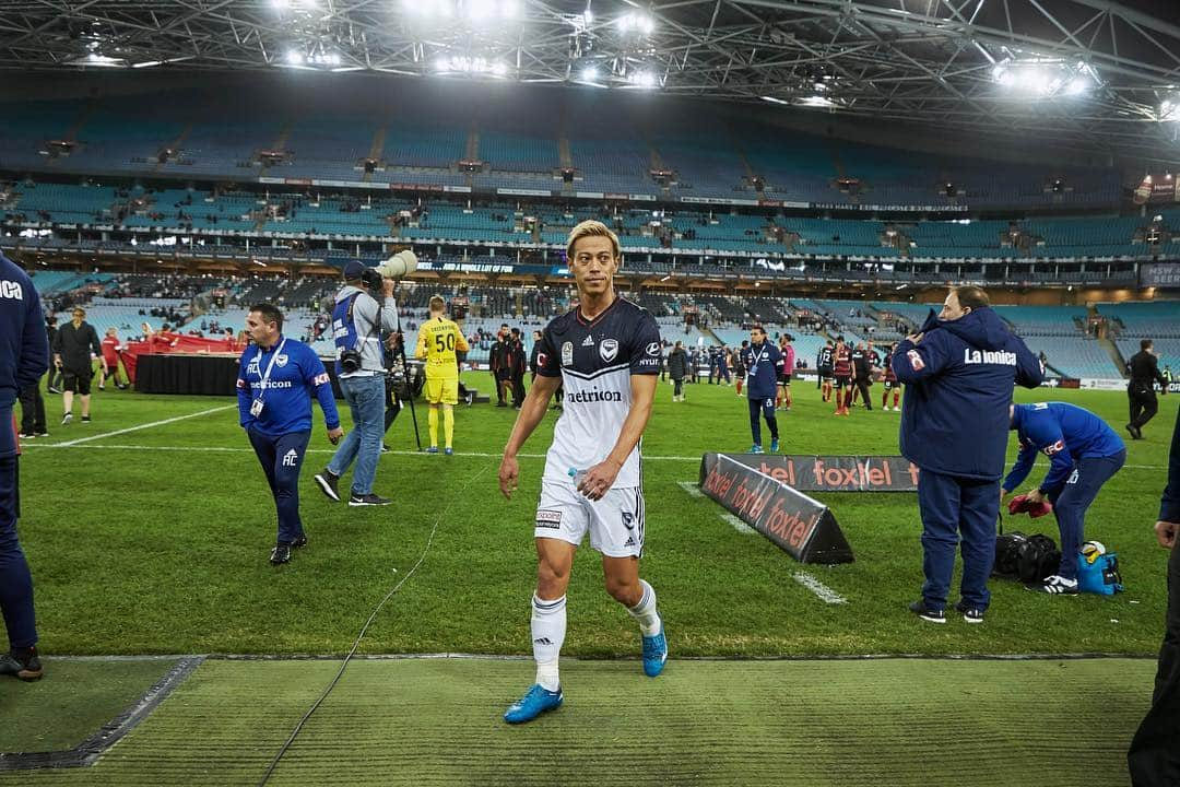 本田圭佑さんのインスタグラム写真 - (本田圭佑Instagram)「#lastmatch #sydney @thealeague」4月28日 0時15分 - keisukehonda