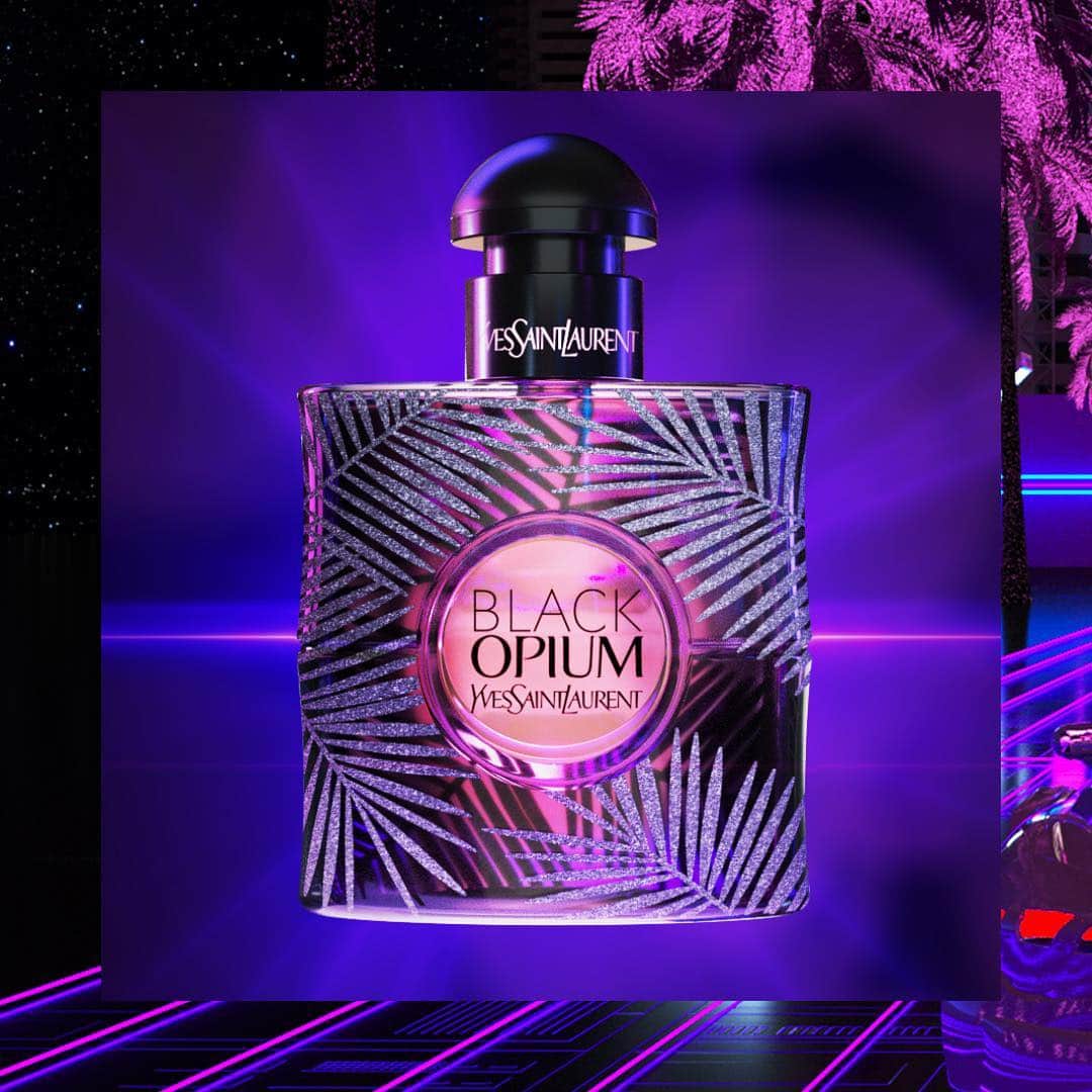 Yves Saint Laurent Beautyさんのインスタグラム写真 - (Yves Saint Laurent BeautyInstagram)「Finally... a vice you’ll want to keep.😈 Be the queen of the neon tropics with BLACK OPIUM EXOTIC ILLUSION #yslbeauty #blackopium #feelthecall」4月28日 0時20分 - yslbeauty