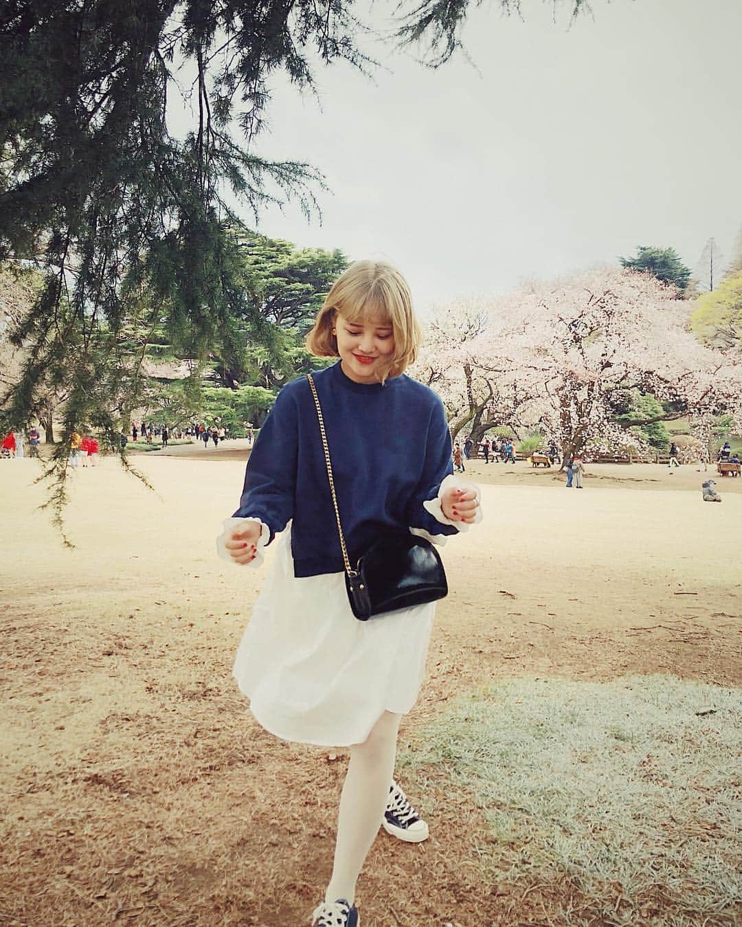 金光みり愛さんのインスタグラム写真 - (金光みり愛Instagram)「またピクニックした〜い🌸🌸 Dress by @gyf_tokyo 💕 #gyf_tokyo#ギャフトーキョー」4月27日 16時16分 - milliah_kanemitsu