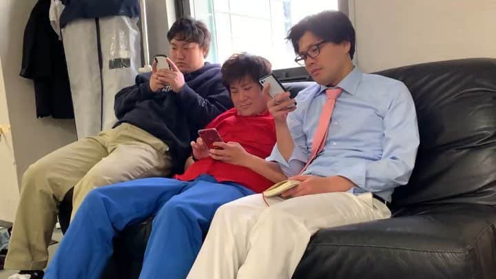 池田真一のインスタグラム：「漫才劇場の楽屋楽しい！」