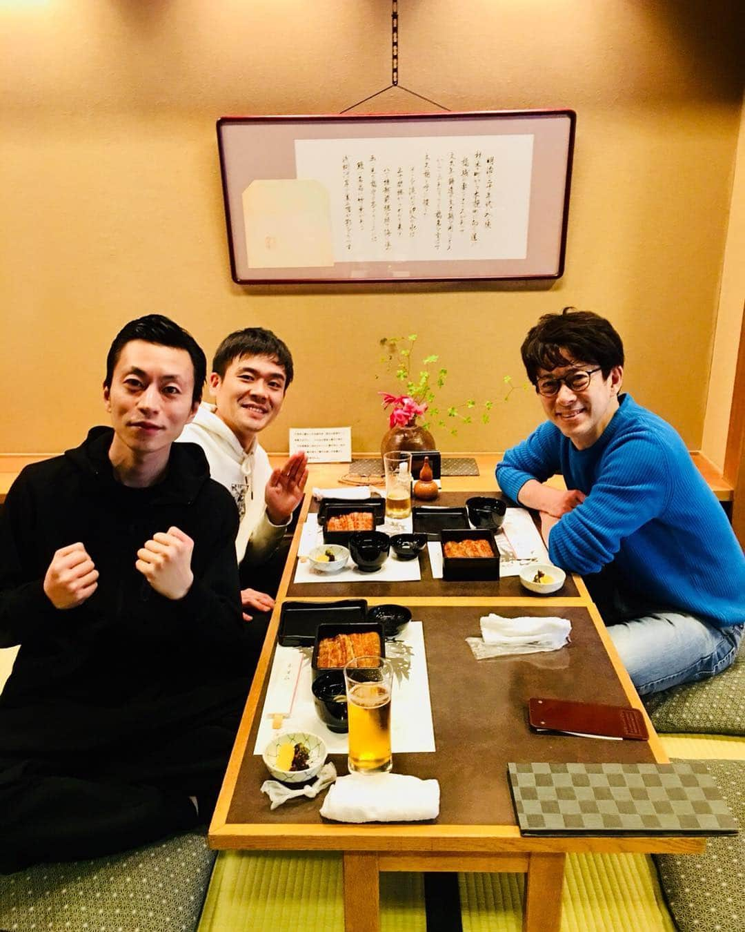 酒井孝太さんのインスタグラム写真 - (酒井孝太Instagram)「‪東京最終稽古終わりは忠志さんに銀座竹葉亭にてうなぎ→銀座トップスにてチョコレートケーキへ連れて行っていただき、東京最高の締めをご馳走してもらいました！本公演への力にさせてもらいます！！ #西川忠志 さん #竹葉亭 #うなぎ #下村」4月27日 18時32分 - sakaikota