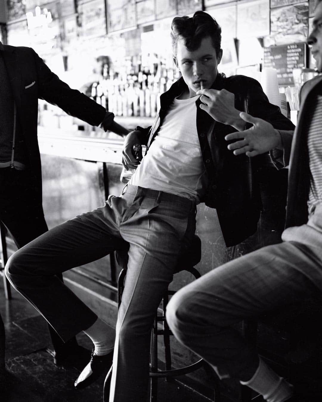 カーター・スミスのインスタグラム：「One of @kenorourke1 s finest (mens) moments if you ask me. 🖤」