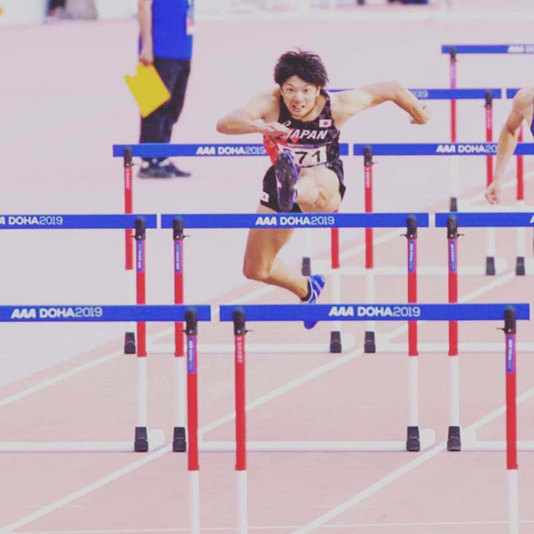 金井大旺のインスタグラム：「#アジア選手権 #doha2019 #110mh #5位 #1364 #Qatar #🇶🇦 #AsianAthleticsChampionship2019」