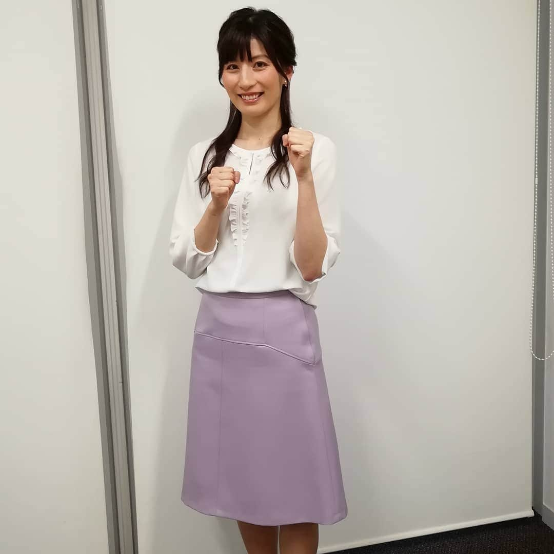 千種ゆり子さんのインスタグラム写真 - (千種ゆり子Instagram)「【4/27千種ゆり子の空てんき】 謎に組手の構えをしてしまった😂 . ブラウスはANAYI様、スカートはNOLLEY'S様でした♥️ . #anayi #nolleys #Jチャンネル #テレ朝 #テレビ朝日 #ニュース番組 #空手女子 #空手 #衣装 #控え室」4月27日 21時46分 - chikusa_yuriko