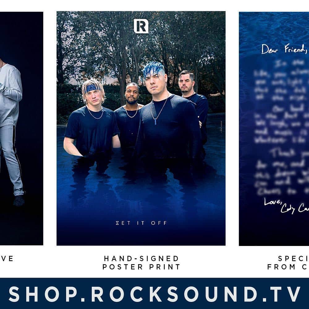 Rock Soundさんのインスタグラム写真 - (Rock SoundInstagram)「Set It Off are on the cover of Rock Sound! We worked together with the guys to put together two exclusive packs made up of merch items and photo books.  Pick yours up now from SHOP.ROCKSOUND.TV」4月27日 22時06分 - rocksound