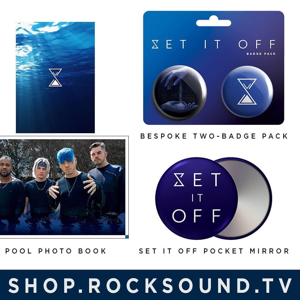 Rock Soundさんのインスタグラム写真 - (Rock SoundInstagram)「Set It Off are on the cover of Rock Sound! We worked together with the guys to put together two exclusive packs made up of merch items and photo books.  Pick yours up now from SHOP.ROCKSOUND.TV」4月27日 22時06分 - rocksound
