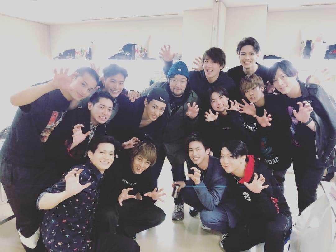 後藤健流さんのインスタグラム写真 - (後藤健流Instagram)「演劇ハイキュー!! 東京公演開幕！  観に来てくれた烏野達の安心感ね。」4月27日 22時15分 - takeru0324