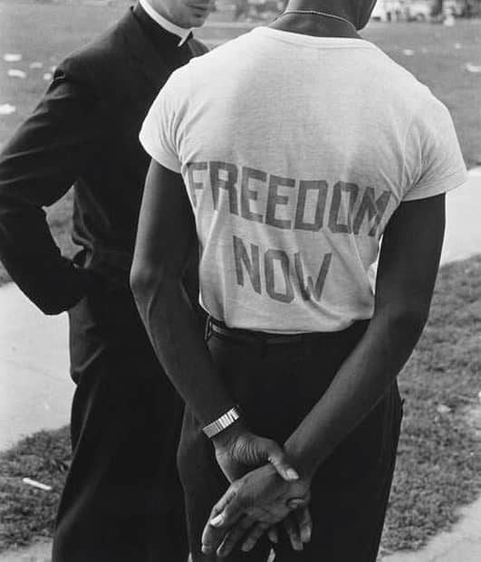 Meganさんのインスタグラム写真 - (MeganInstagram)「The March on Washington, D.C. August 28, 1963 〰 Leonard Freed #leonardfreed #washingtondc」4月27日 22時29分 - zanzan_domus