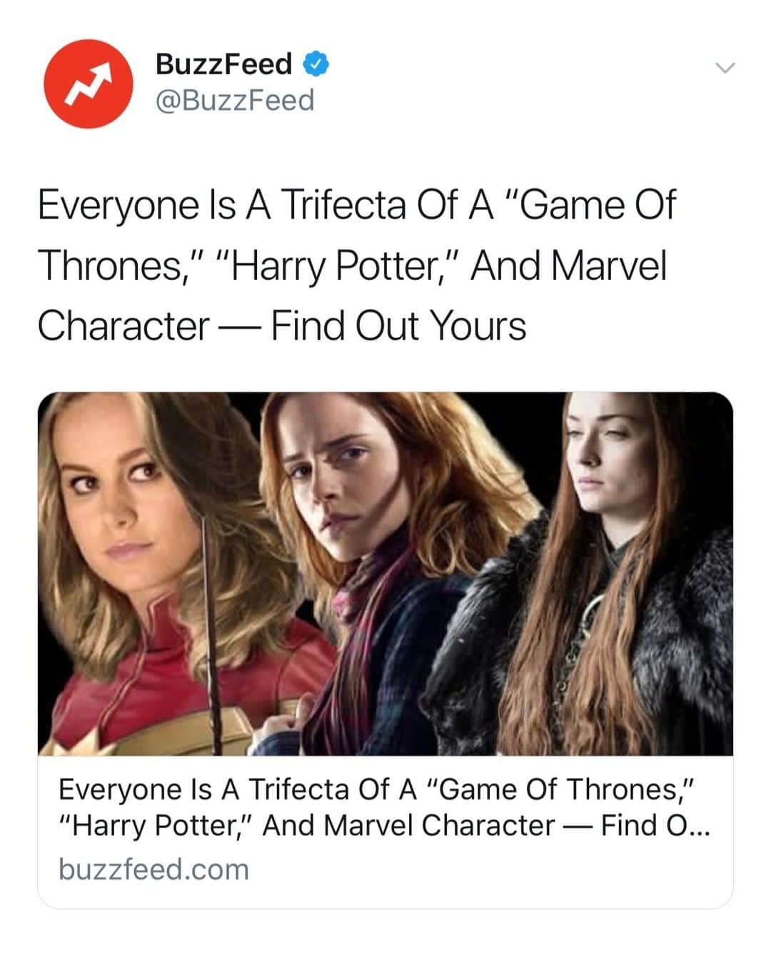 BuzzFeedさんのインスタグラム写真 - (BuzzFeedInstagram)「The ultimate crossover you didn't ask for. Find yours out in the link in bio and follow 👉@buzzfeedquiz for more daily quizzes! 💥✨⚔️」4月28日 9時01分 - buzzfeed