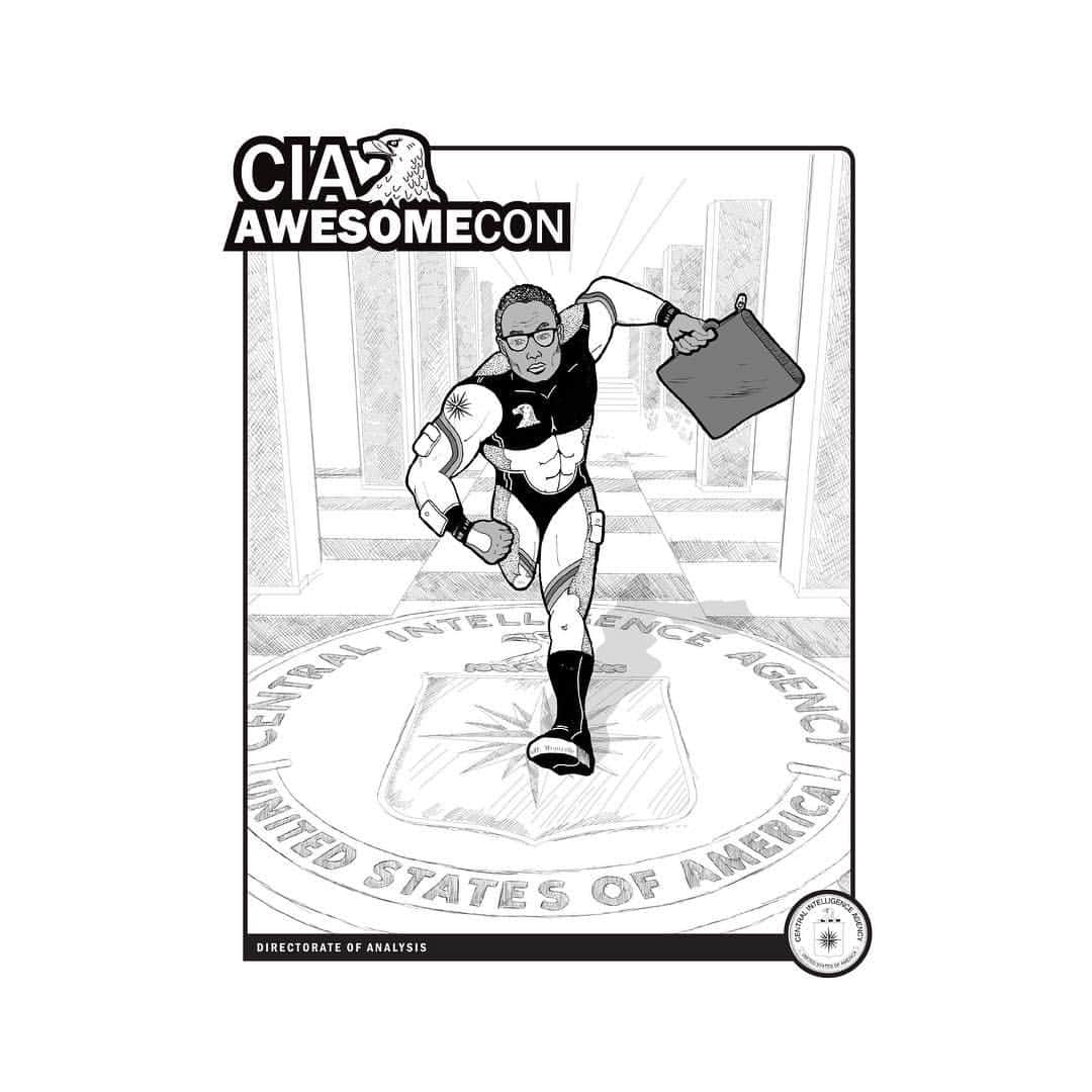 CIAさんのインスタグラム写真 - (CIAInstagram)「CIA officers are skilled in more ways than one! Check out some of their artwork that’s being featured at this year’s #Awesomecon.  #ComicArt #Art」4月28日 2時59分 - cia