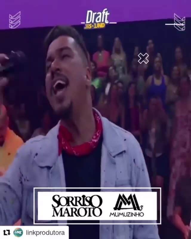 Sorriso Marotoのインスタグラム：「Ta chagando a hora, Belém! Véspera de feriado vai ser tudo nosso! 😀  #Repost @linkprodutora ・・・ Aumenta o som que é #FestivaldeSamba e tem #SorrisoMaroto chegand na área! #vempralink #vemquetemqualidade」