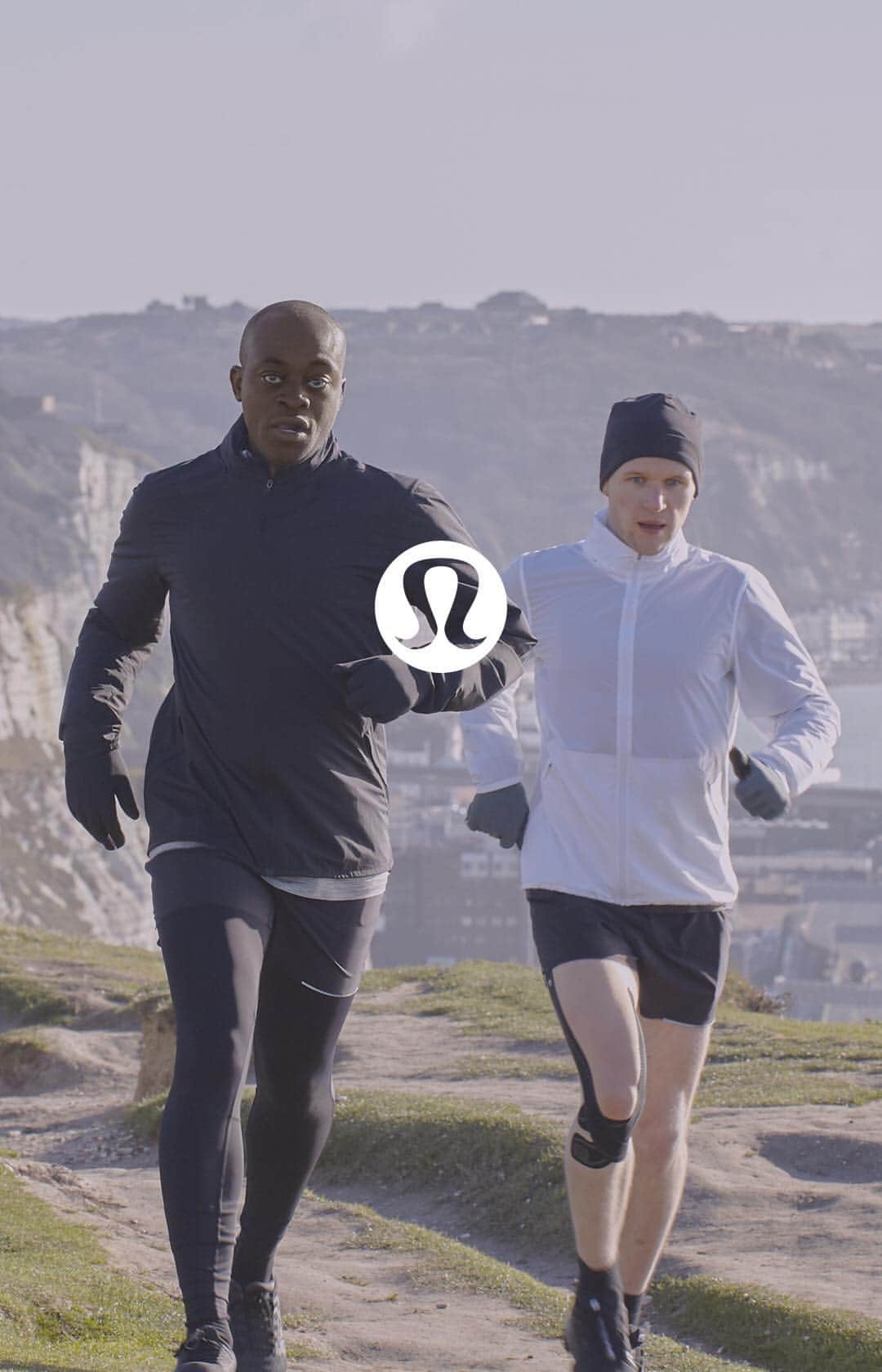 のインスタグラム：「In the fifth episode of Total Run Training, trail running expert Liam Lonsdale helps Charlie escape from the city to the White Cliffs of Dover to explore tips and benefits that elevate his marathon training.」