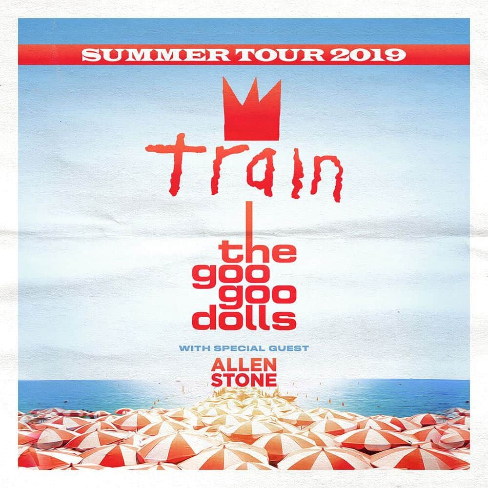 グー・グー・ドールズさんのインスタグラム写真 - (グー・グー・ドールズInstagram)「Only a few more weeks until our Summer Tour with @train begins! Get tickets & VIP Packages now. [link in bio]」4月28日 7時00分 - googoodollsofficial