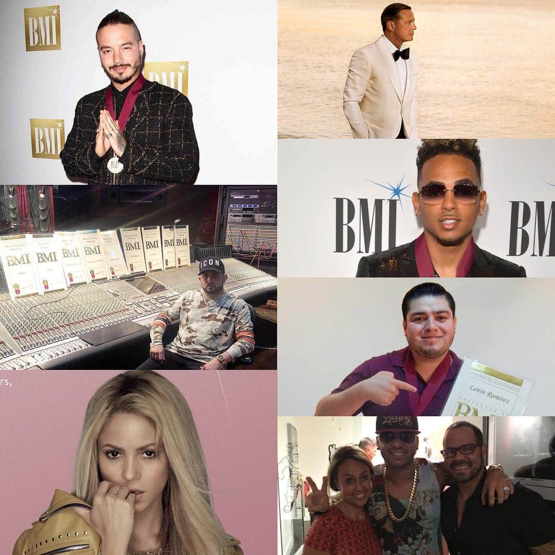 Broadcast Music, Inc.さんのインスタグラム写真 - (Broadcast Music, Inc.Instagram)「Felicitando to all our #BMIFamily who won big at the #latinbillboards!」4月28日 8時41分 - bmi