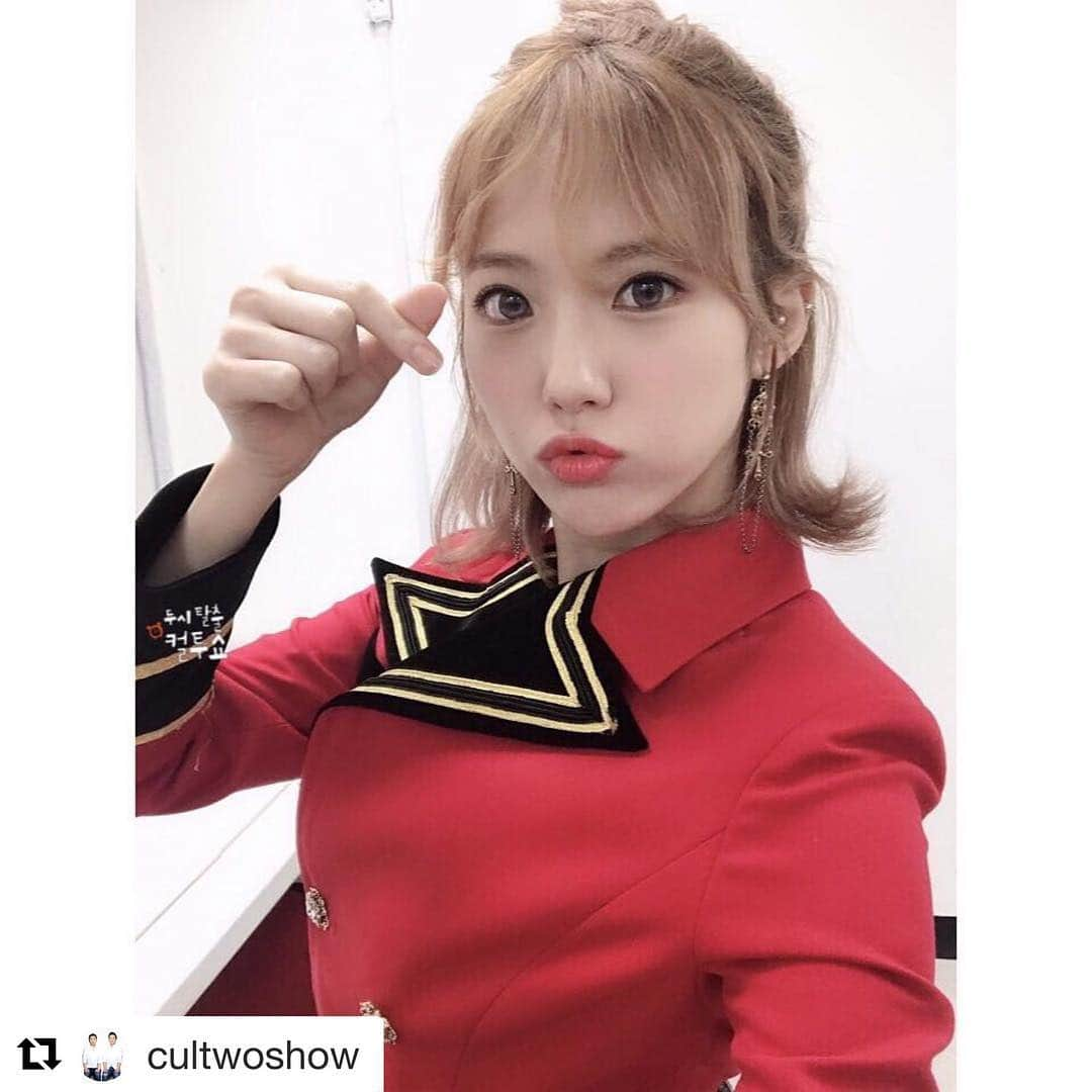 宇宙少女さんのインスタグラム写真 - (宇宙少女Instagram)「[#WJSN] #Repost @cultwoshow with @get_repost ・・・ 특집 공개방송 ‘자기야 놀자’! 첫번째 무대는  우주소녀와 함께 했습니다! #컬투쇼 #공개방송 #우주소녀 #신곡 #lalalove #대박」4月28日 18時27分 - wjsn_cosmic