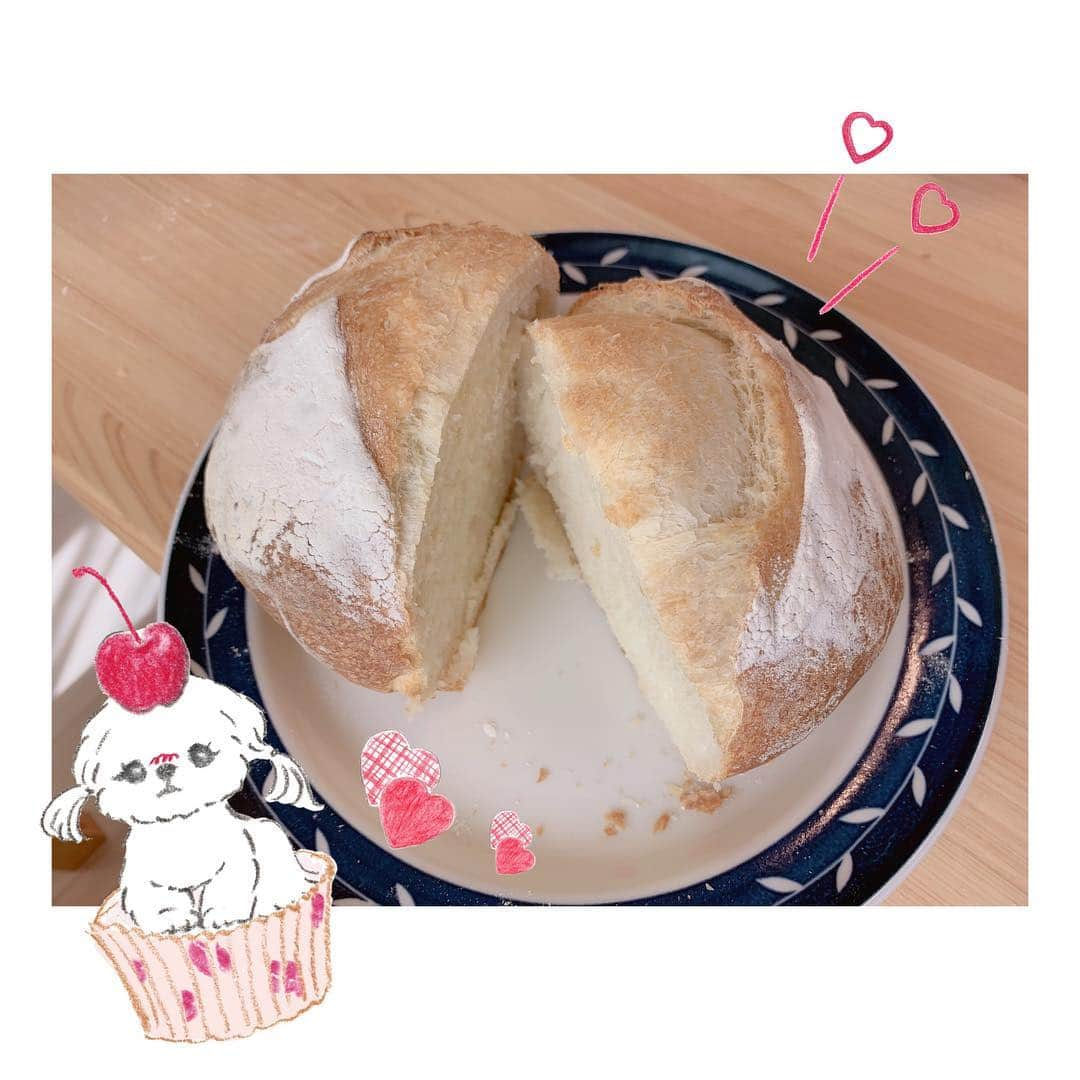 辻希美さんのインスタグラム写真 - (辻希美Instagram)「希空が２０時間以上かけて作ったパン🥖(๑・ω-)～💕💕☝️" #希空作 #２０時間以上かけて作ったパン #希空ベーカリー #ガチパン #激うま #外カリッカリ #中モッチモチ #売り物並 #私の娘。 #まぢ凄い #自慢の娘。 #親バカ かもですが #本当に凄い娘 #小学６年生」4月28日 18時20分 - tsujinozomi_official