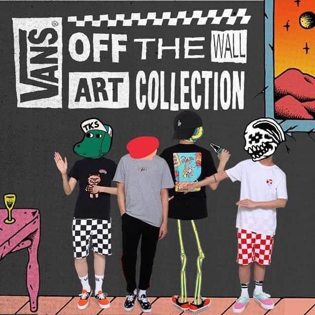 ヴァンズさんのインスタグラム写真 - (ヴァンズInstagram)「The Off The Wall Art collection is coming soon🔥This year we have teamed up with more Asia artists to add color in this summer ☘Stay tuned for the lineup🏁」4月28日 18時31分 - vansjapan