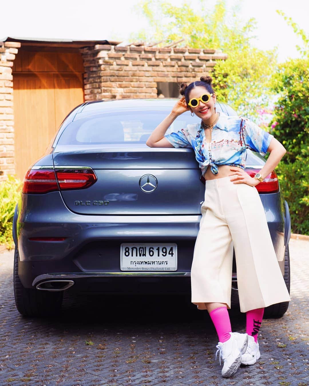 Araya Alberta Hargateさんのインスタグラム写真 - (Araya Alberta HargateInstagram)「#MercedesBenzThailand」4月28日 11時09分 - chomismaterialgirl