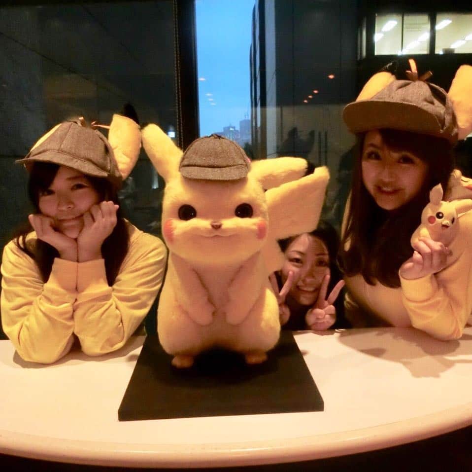 野口綾子さんのインスタグラム写真 - (野口綾子Instagram)「はぁ。もう可愛すぎてとろけそうだった。この子を誘拐したい♡ . 5／3から公開です！🎥 . #名探偵ピカチュウ  #感電チュウ #detectivepikachu #ピカチュウ #pikachu #ポケモン #pokemon」4月28日 11時15分 - ayako__n