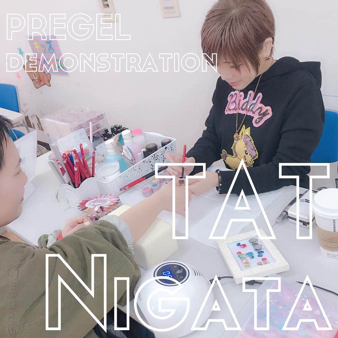 なかやまちえこさんのインスタグラム写真 - (なかやまちえこInstagram)「2019.04.27 TAT新潟 demonstration #nail #nails #nailart #ネイル #美甲 #ネイルアート  #clou #nagel #ongle #ongles #unghia #japanesenailart #manucure #네일 #젤네일 #네일아트 #네일리스트 #japanesenails #manicurist #gelnails #なかやま仕事 @pregelofficial @tatniigata_bzone  母方の祖父母の生まれ育った場所に初めて行けて嬉しかったです😌💓⠀ 来てくださった方が皆様良い方で楽しくて、また行けたらいいな😊💓✨」4月28日 13時27分 - chiekonakayama
