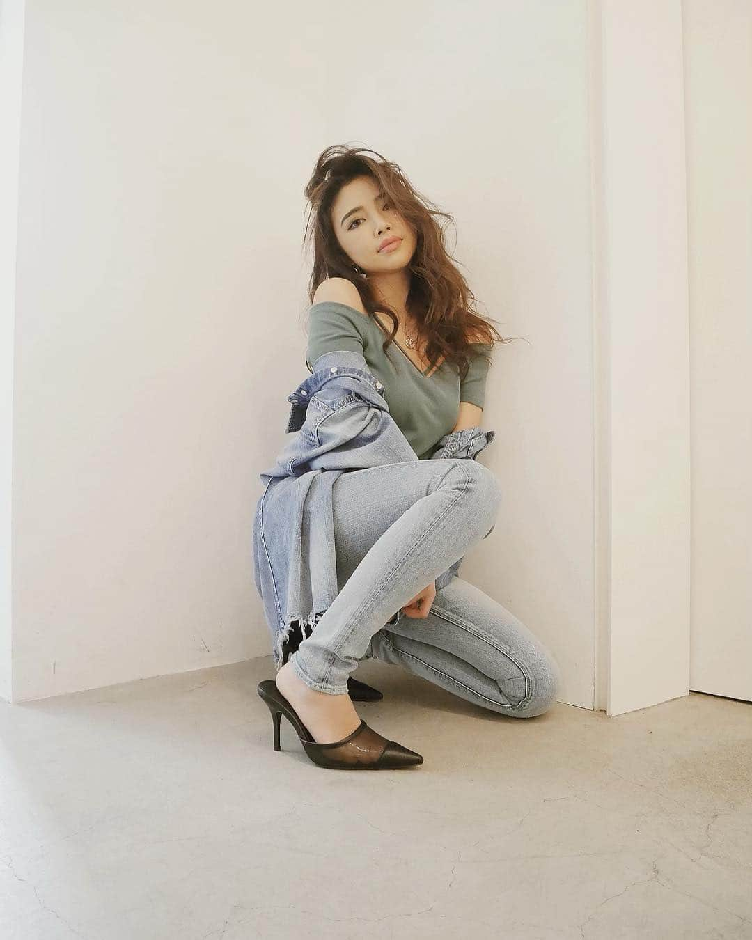 Yumaikaさんのインスタグラム写真 - (YumaikaInstagram)「denim lover #gyda @gydajp #denim」4月28日 14時16分 - _yumaika_